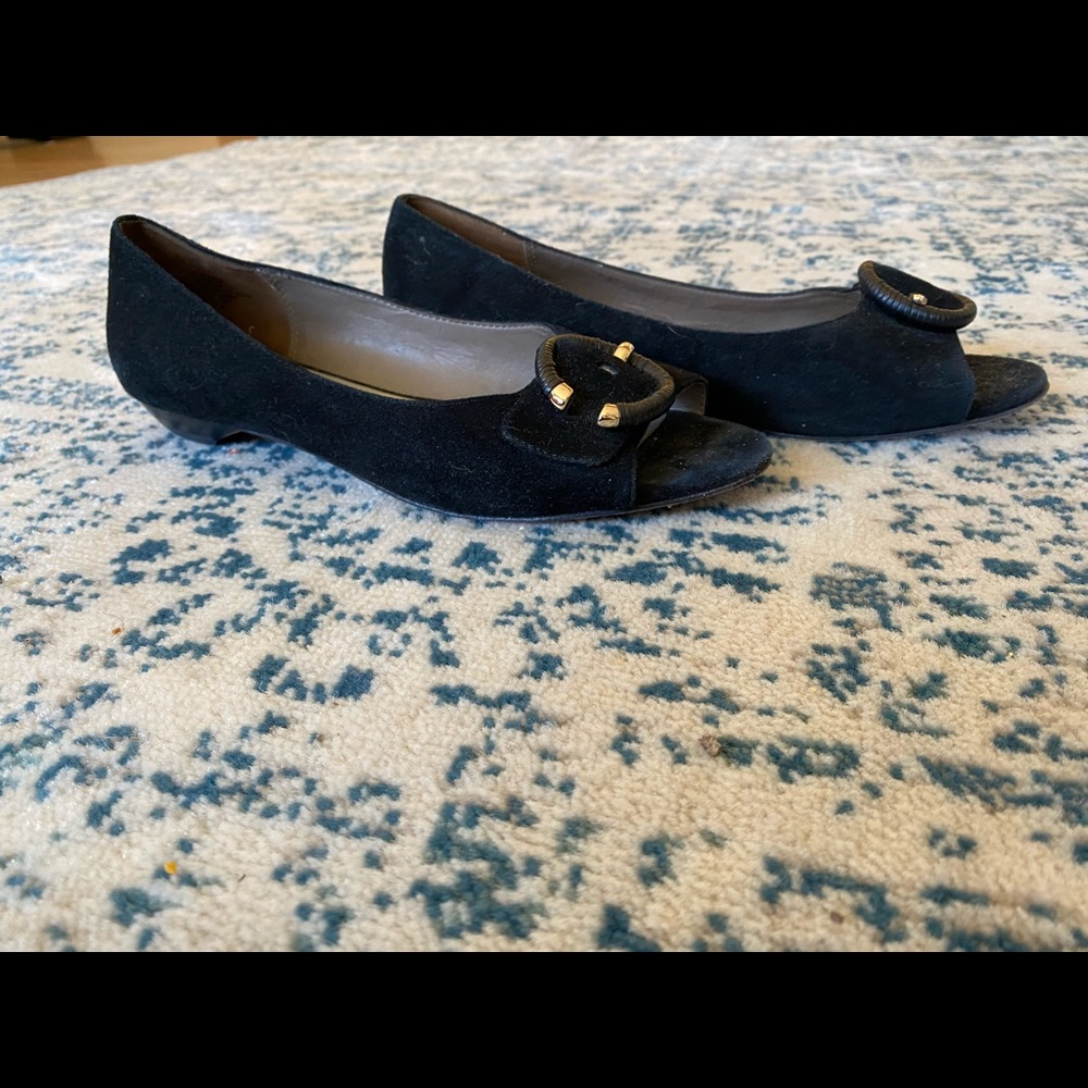 Joan & David peep toe shoes